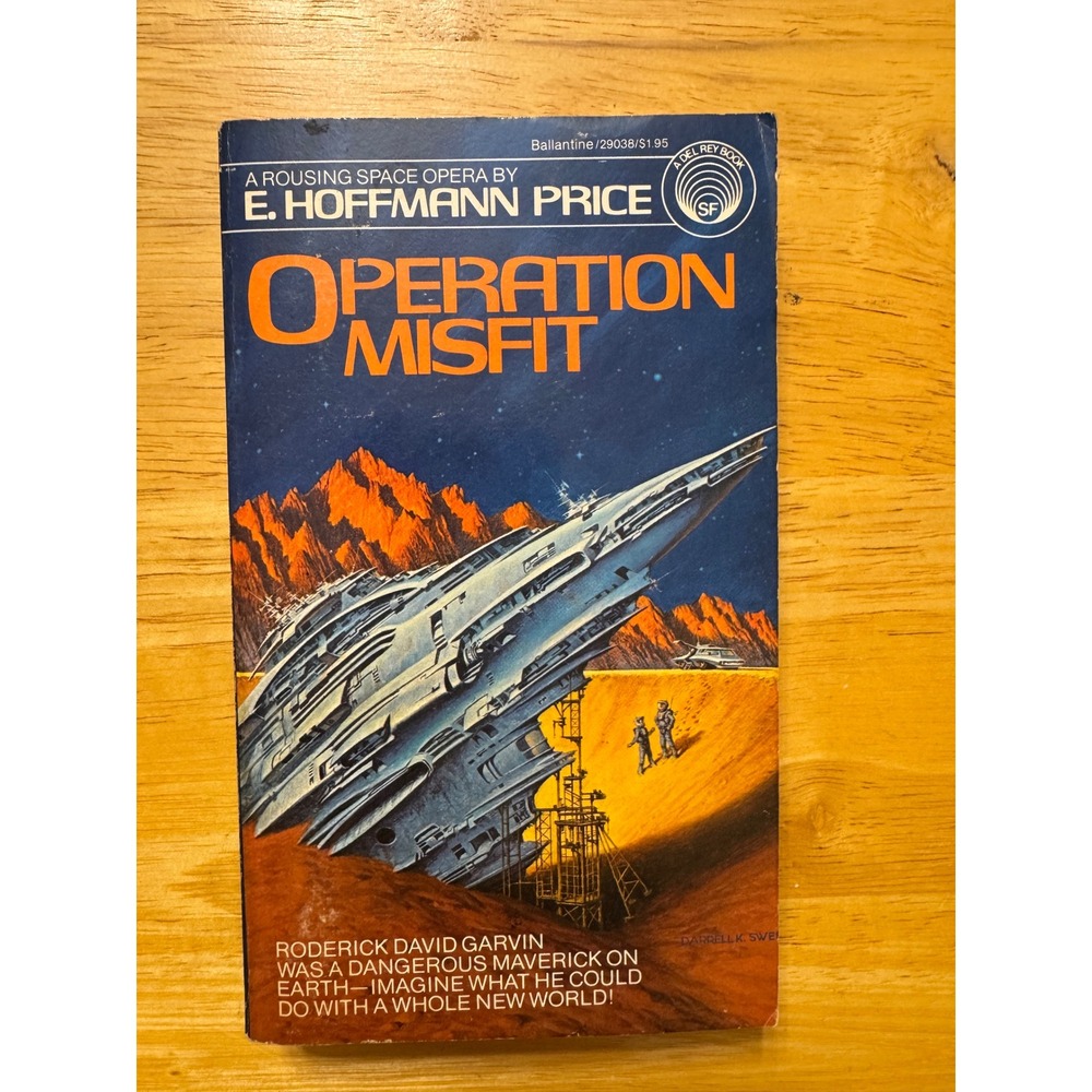 Operation Misfit Novel by E Hoffmann‎ Price Ballantine 29038 1980